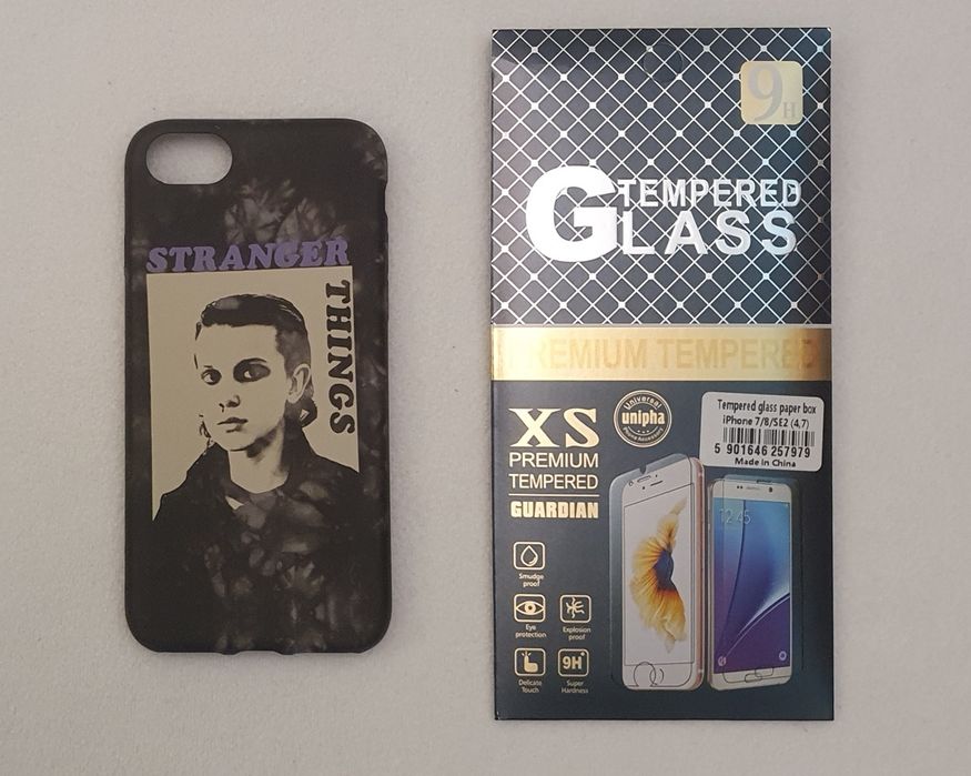 Etui do iPhone 7 Stranger Things + ochronna szybka na ekran