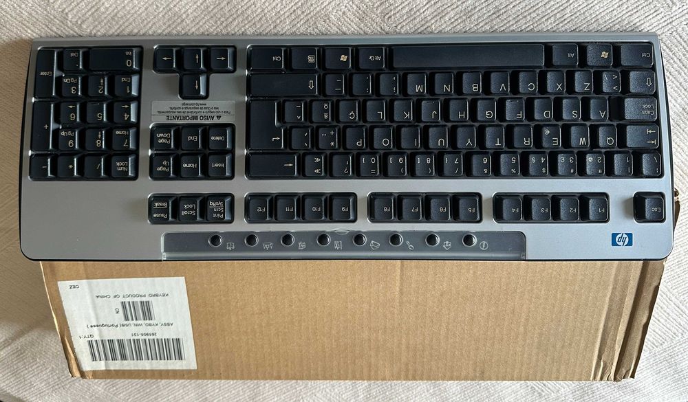 Teclado HP sem fios (NOVO)