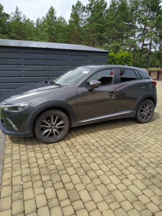 Mazda CX3 Skyactiv, bezwypadkowa, bogate wyposażenie