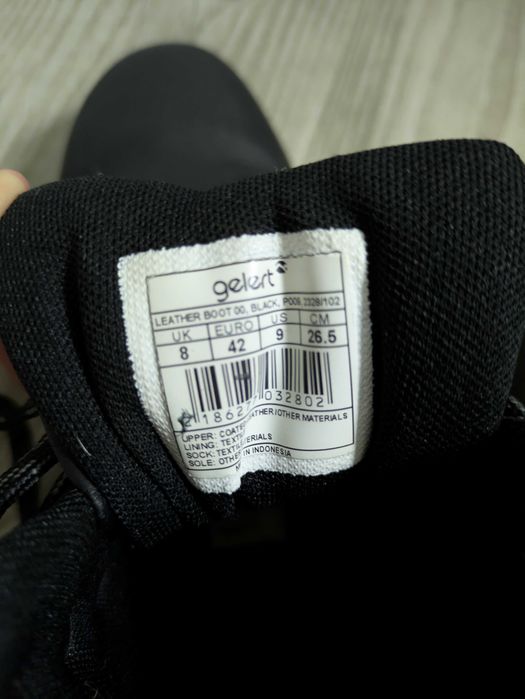 Botas Gelert em couro/à prova de água