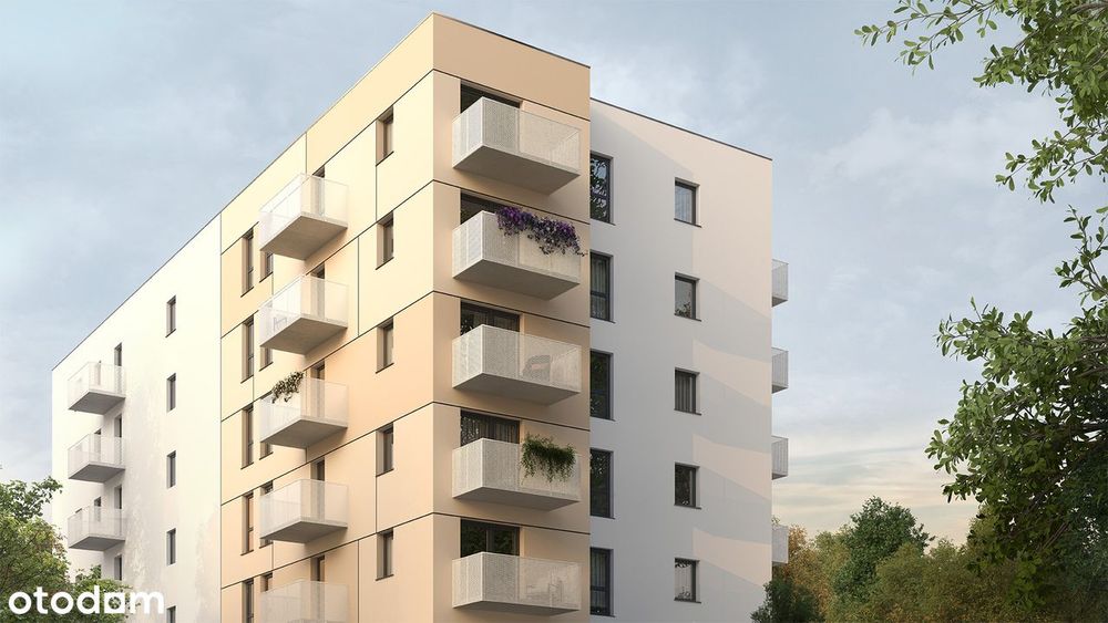 2-pokojowe mieszkanie 41 m² + balkon Bez Prowizji - Widok 5