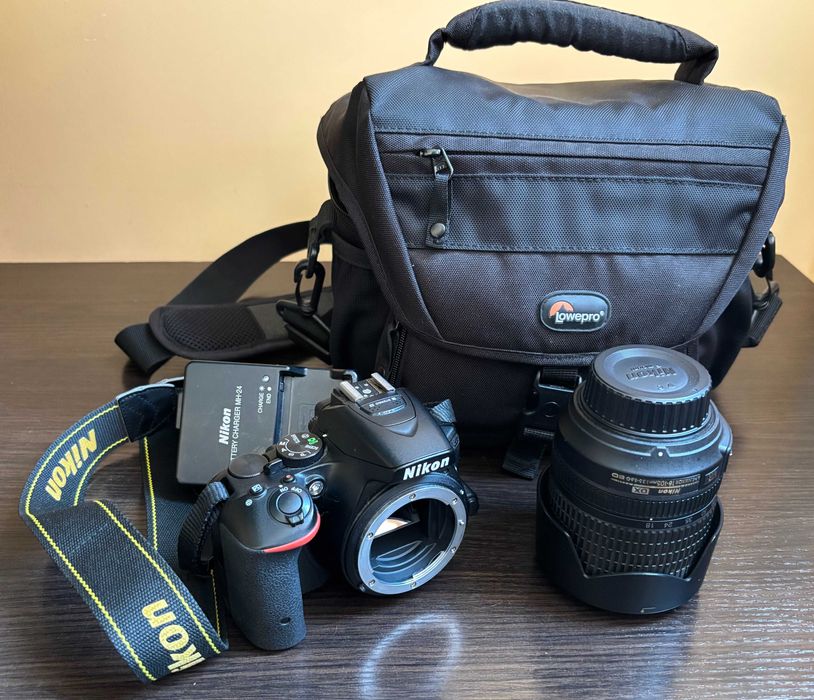 Aparat Nikon D5500 obiektyw 18-105 mm