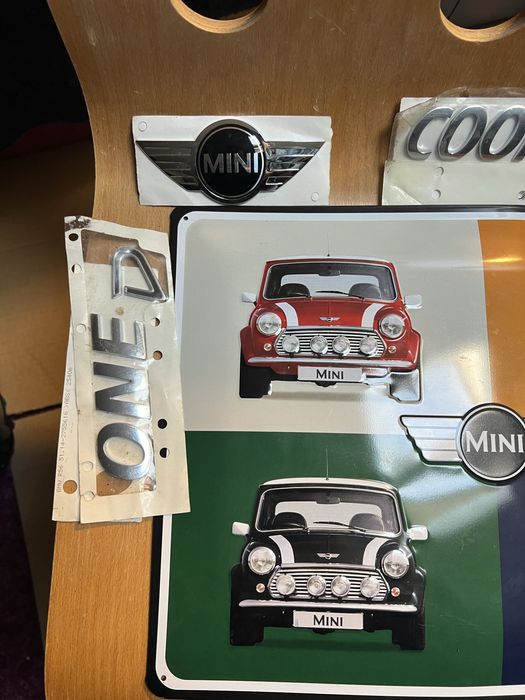 Chapa decorativa carro Mini
