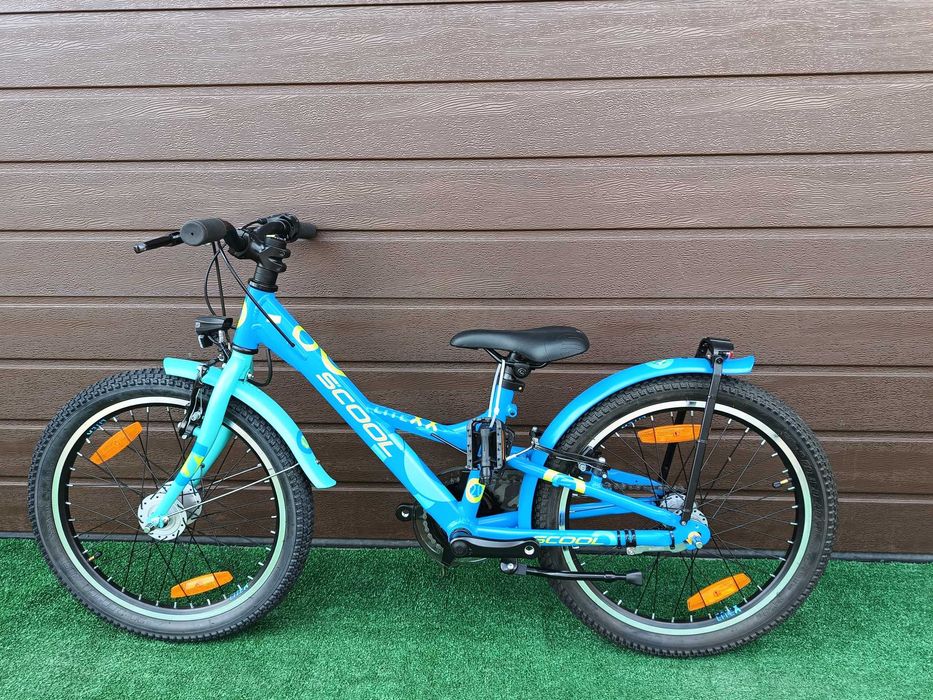 Rower 20" Scool 3 Biegi Shimano Nexus Dynamo w piaście LED Nowy