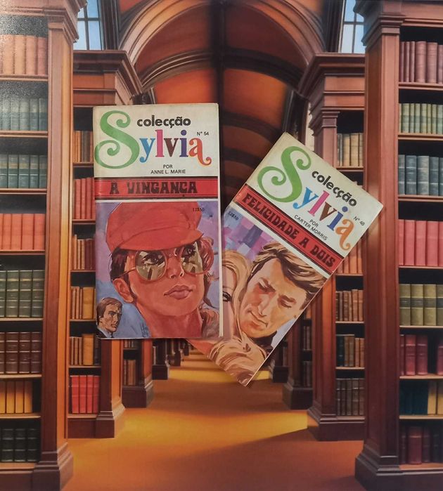 2 Livros Coleção Sylvia - A Vingança / Felicidade a Dois