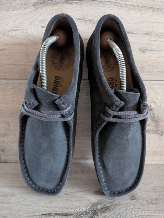 Замшевые мокасины Кларкс Clark’s Wallabee 8,5 G 42-43 р 28 см