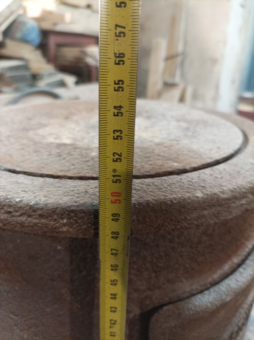 Буржуйка чугунна.