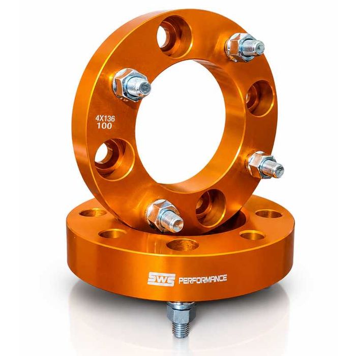 Dystanse Quad ATV 4x136 45mm Can-Am Maverick ze śrubą M12 CB100