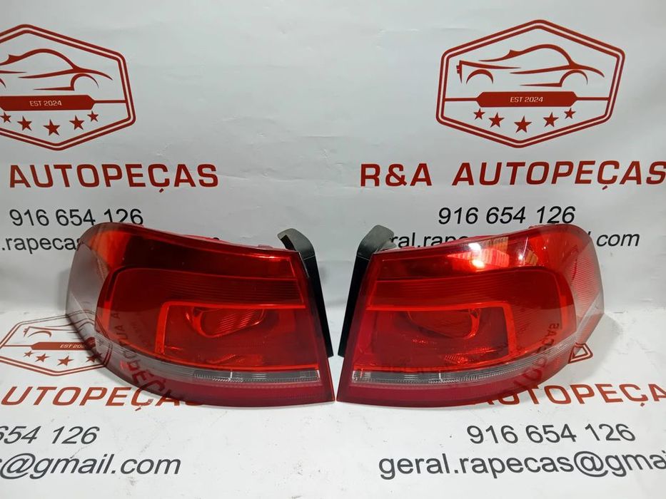 Farolins Trás Traseiro Esquerdo Passat B7 Avant Original