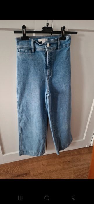Szerokie spodnie H&M 152