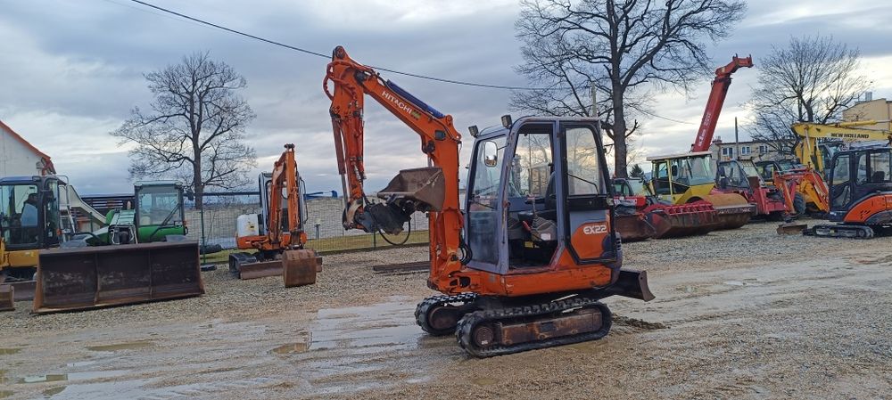Mini koparka Hitachi ex22-2 ex40 cat 302.5
