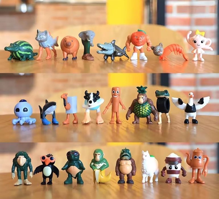 Набір фігурок Італійські меми Brainrot