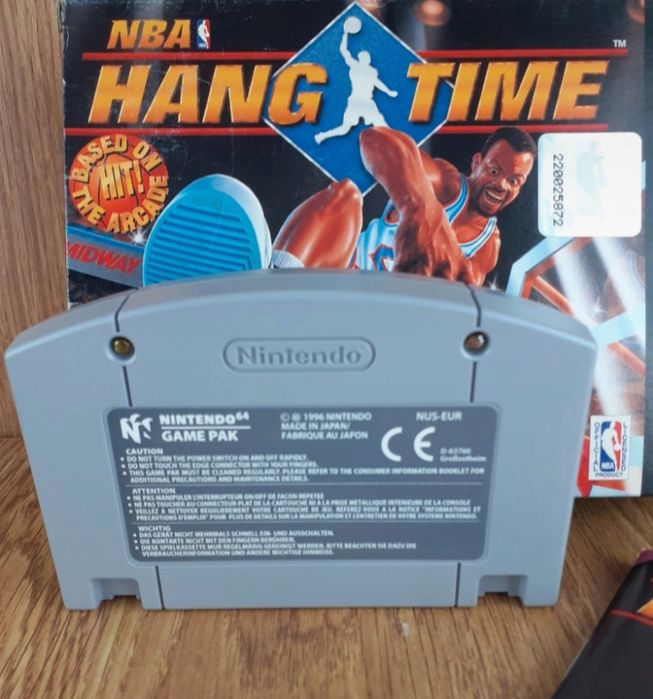 NBA hang time nintendo 64