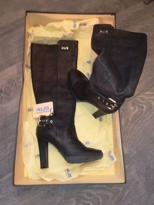 Oryginalne włoskie kozaki marka PIACCIOTTI!!! Skóra!