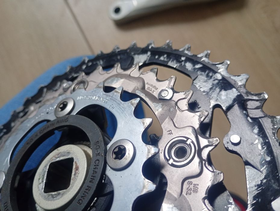 Korba Shimano Alivio  FC -M411 44/32/22  ramiona 170 + nowy support VP