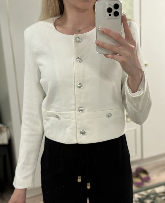 Піджак SINSAY жіночий білий