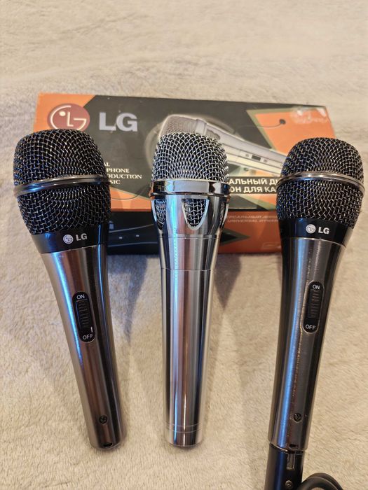 2 шт Динамічний мікрофон LG JHC-1 для караоке