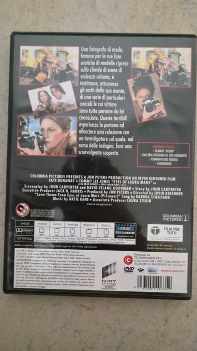 Os Olhos de Laura Mars DVD