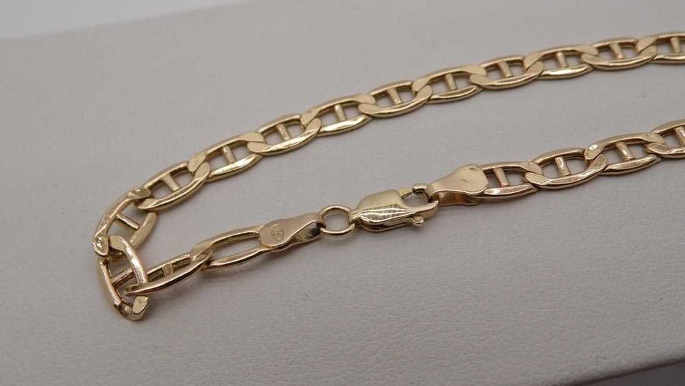 W.Kruk złota bransoletka wzór Gucci 19 cm. 4,6 mm.