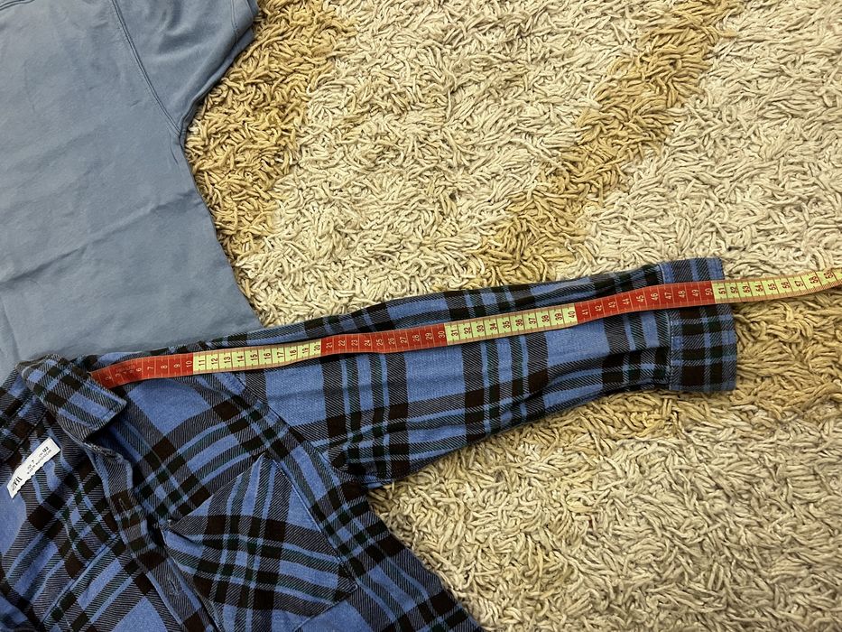 Стильна сорочка zara 120см на хлопчика на 6-7р.