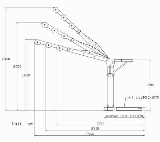 Grua Móvel 500KG c/ Guincho 230V Cabo 25m JL20