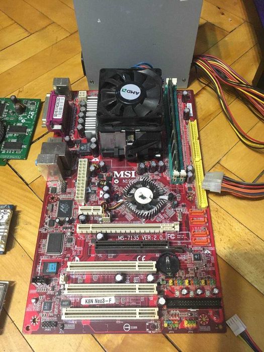 Робоча платформа (комплект) (Socket 754)