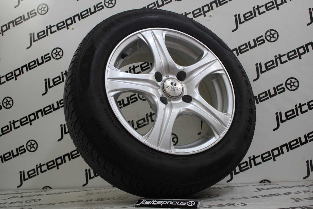 Jantes Originais Aversus 15 4x108 6.5 ET25 + Pneus 185/65/15