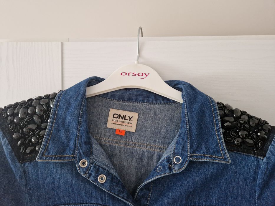 Koszula Only Vero moda S/M jeansowa jeans