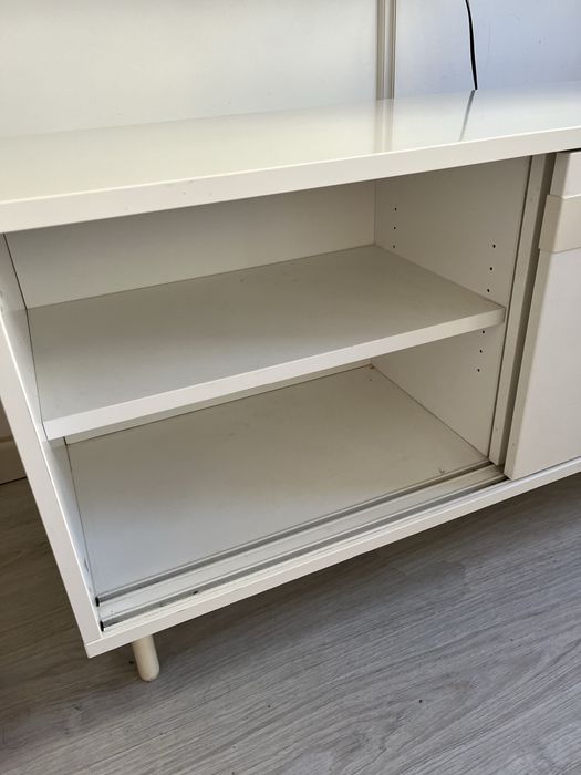 movel tv ikea branco