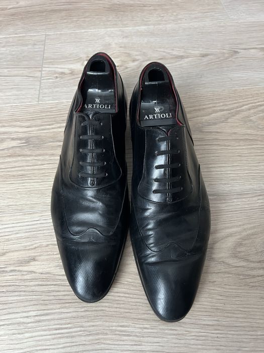 Туфлі крокодил ZILLI ARTIOLI