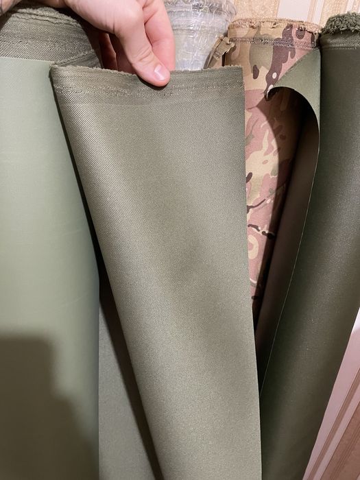 Ткань Оксфорд 600д пвх пу мультикам пиксель койот олива