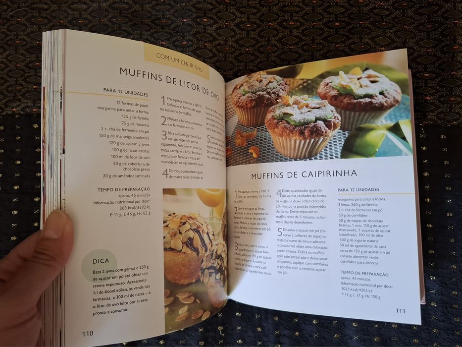 Livro Muffins - Pequenos, saborosos e irresistíveis