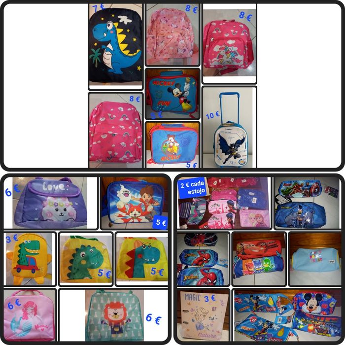 Varias Mochilas novas