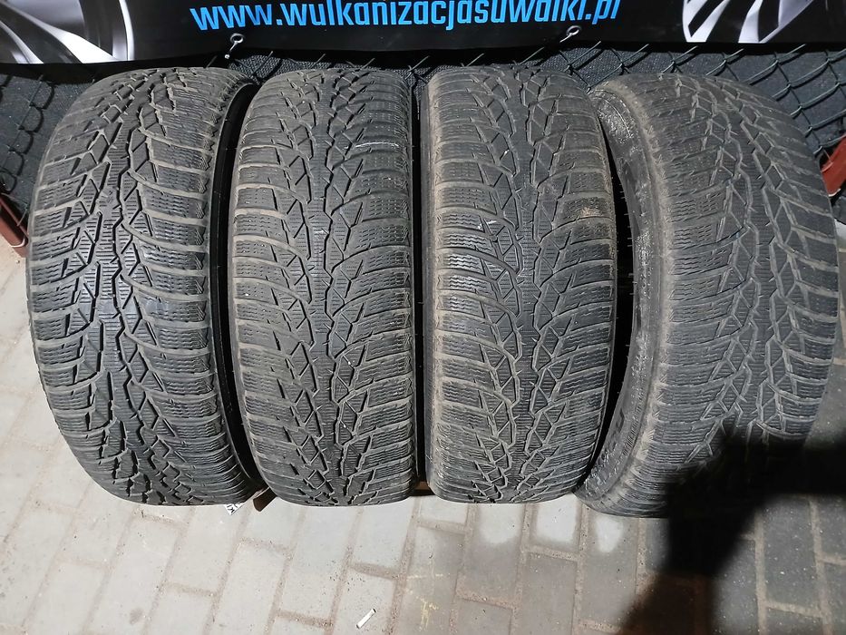 4x używane opony zimowe 215/60 R16 Nokian 2021r Gwarancja Montaż
