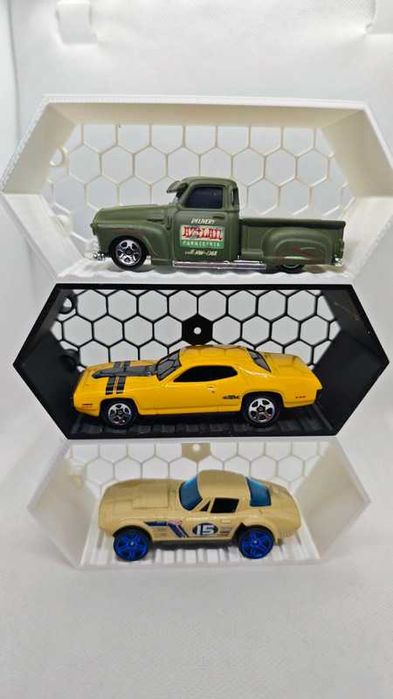 4X Expositor modular para carrinhos 1/64