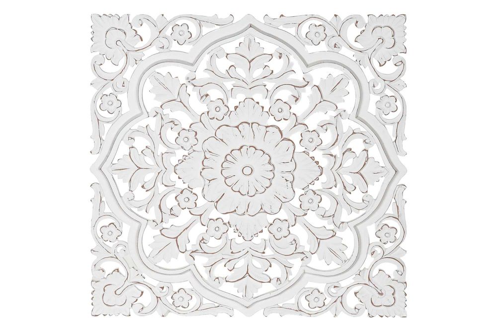 Paibel de Madeira Mandala 90x90cm By Arcoazul