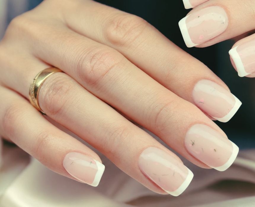 Stylizacja paznokci hybryda żel pedicure