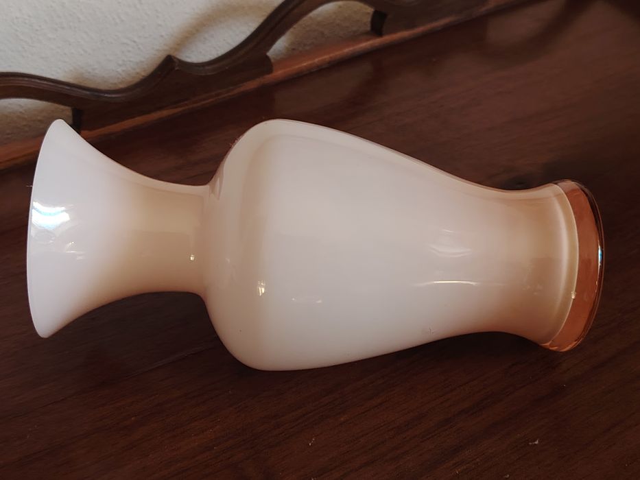 Jarra Côr Rosa em vidro Murano