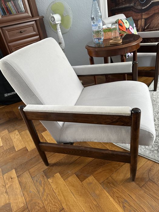 Fotele vintage art deco prl