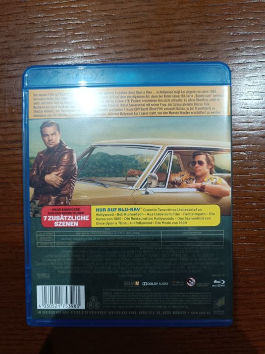 BLU Ray do filme "Era Uma Vez em Hollywood" (portes grátis)