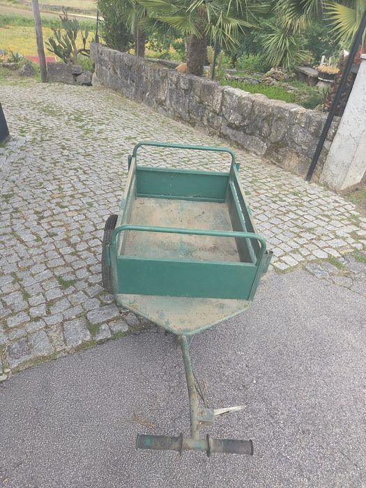Carro de Mão Manual de Jardim Verde