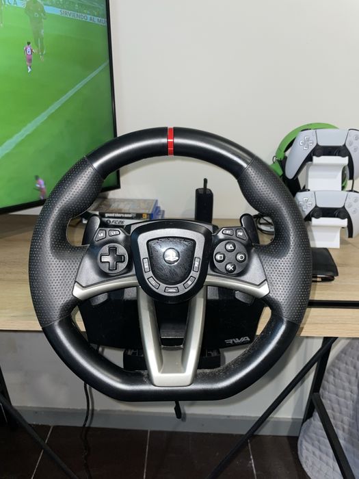 Volante + pedais PS5