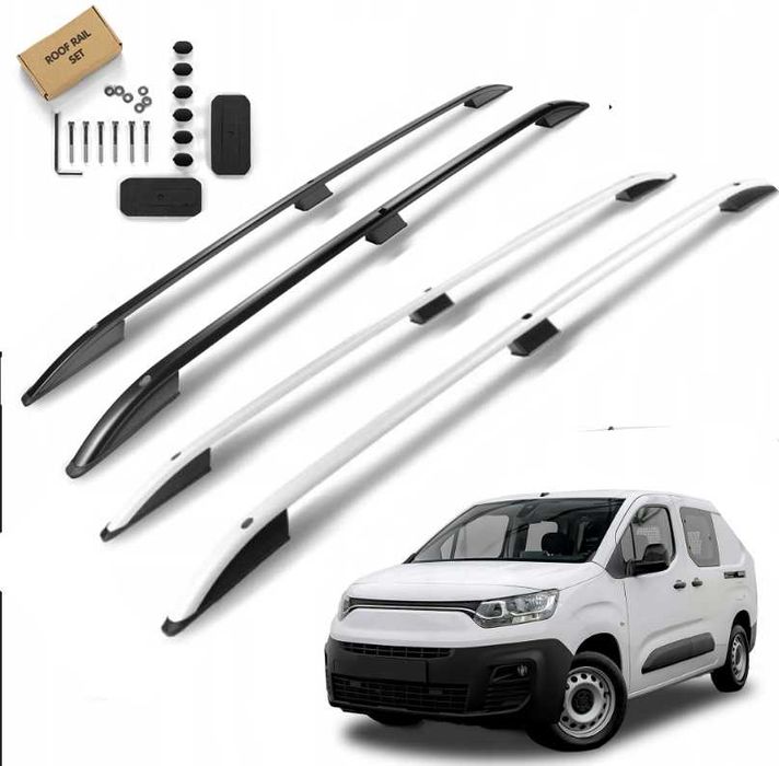 Relingi dachowe bagażnik do FIAT DOBLO III 2022- KRÓTKI / DŁUGI long