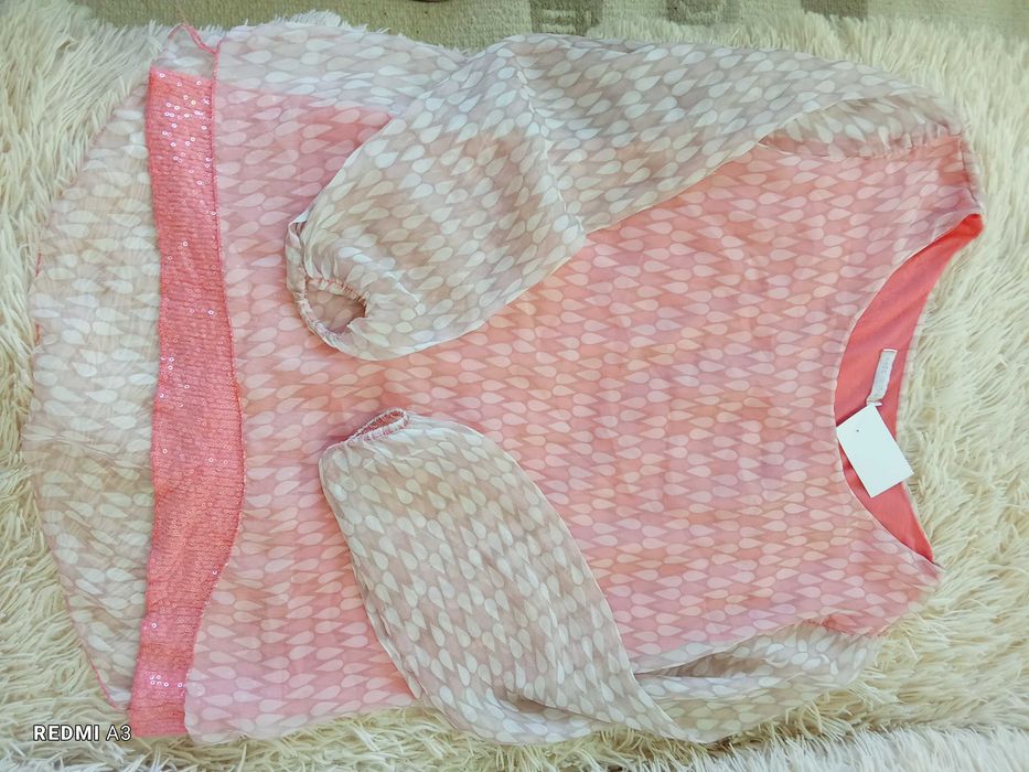 Bluzka, tunika, SILK, jedwab naturalny, włoska, nowa, jedwabna