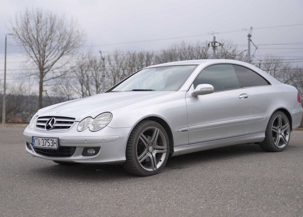 Mercedes CLK 200 rok 2007 benz + LPG 163 km