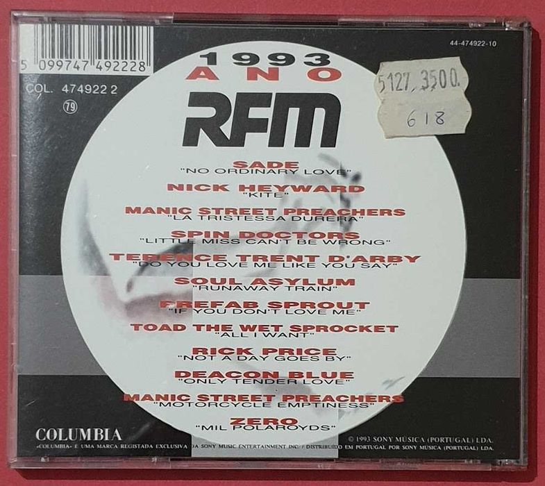CD - RFM Music - 1993