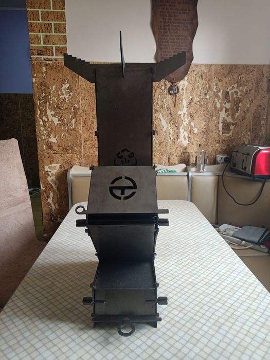 Турбо пічка на дрова