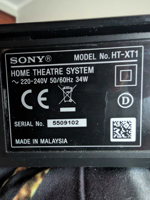 Coluna de som de TV com subwoofer