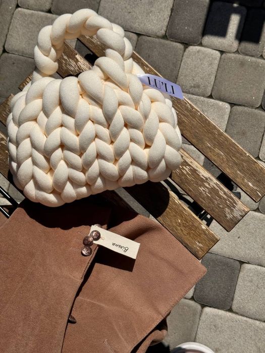 Сумка marshmallow ручна робота