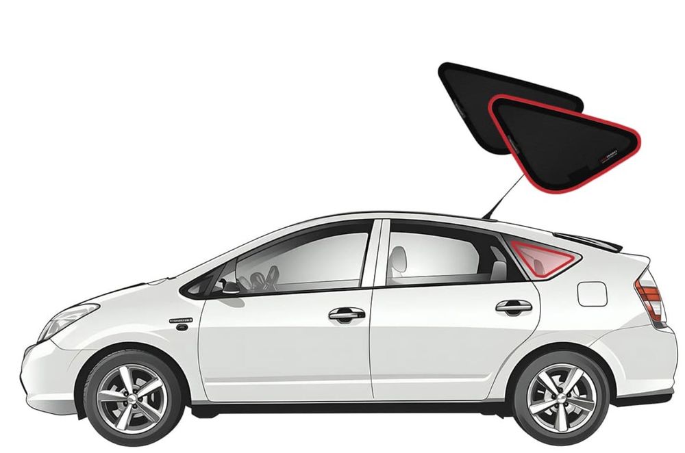 Cortinas marca "Car Shades" Prius 3g - kit completo